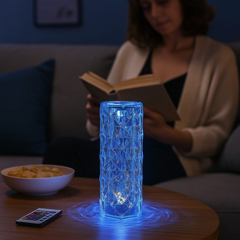 Krystal LED lampe