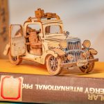 3D bil puslespil Rolife retro 3D bil fra Rokr™ (TG504)
