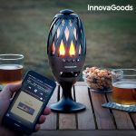 LED  fakkel  med  bluetooth  højtaler
