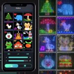 LED gardin Med App Styring – 400 LED – 2 x 2 m
