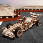 3D Racerbil puslespil fra Rokr™ (LK505)