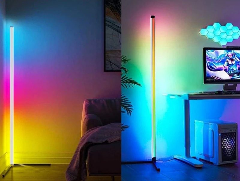 LED RGB Gulvlampe Med App Styring
