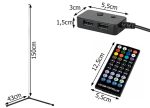 LED RGB Gulvlampe Med App Styring