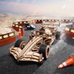 3D Racerbil puslespil fra Rokr™ (LK505)