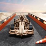 3D Racerbil puslespil fra Rokr™ (LK505)