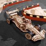 3D Racerbil puslespil fra Rokr™ (LK505)