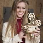 3D Magisk Vitascope filmprojektor puslespil fra Rokr™ (LK601)