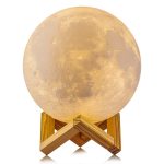 Måne Lampe – 18cm med fjernbetjening Måne Lampe – 18cm med fjernbetjening
