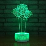 3D Rose lampe