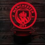 Manchester City 3D lampe