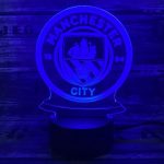 Manchester City 3D lampe