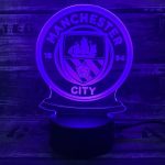 Manchester City 3D lampe