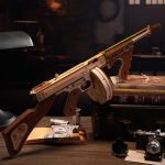3D Thompson maskinpistol puslespil fra Rokr™ (LQB01)
