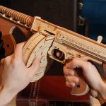 3D Thompson maskinpistol puslespil fra Rokr™ (LQB01)