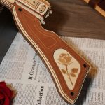 3D Thompson maskinpistol puslespil fra Rokr™ (LQB01)