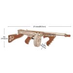 3D Thompson maskinpistol puslespil fra Rokr™ (LQB01)