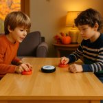 Mini air hockey spil Mini air hockey spil