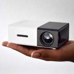 Mini transportabel projektor til USB