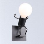 Mr. Lamp væglampe – den springende mand