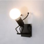 Mr. Lamp væglampe – den springende mand