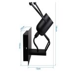 Mr. Lamp væglampe – den springende mand