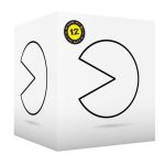 Pac-Man retro lampe Pac-Man retro lampe