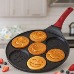 Pandekagepande med smiley ansigter