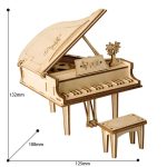 Piano 3D puslespil fra Rolife™ (TG402)