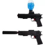 Gel blaster pistol til gel kugler og skumpile – Sort