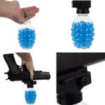 Gel blaster pistol til gel kugler og skumpile – Sort