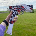 Gel blaster pistol til gel kugler og skumpile – Sort