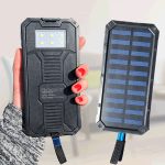 Powerbank med solceller 10000mAh