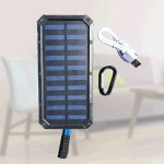 Powerbank med solceller 10000mAh