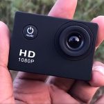 Action kamera HD 720p/1080p med vandtæt etui