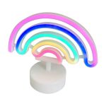 Regnbue LED neonlampe