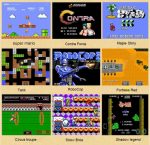 Retro spillekonsol Nintendo NES style