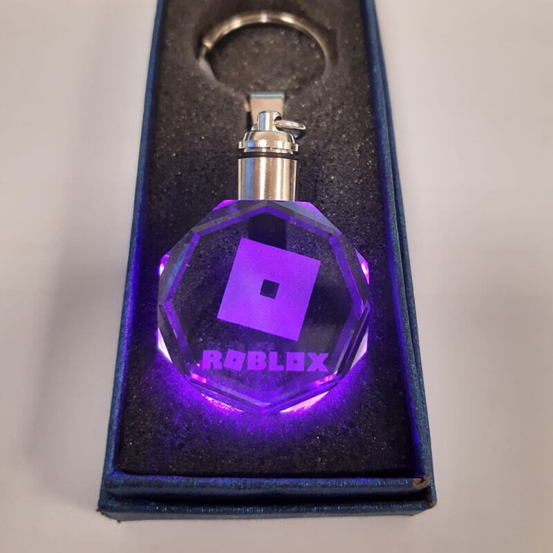 Roblox krystal nøglering med lys