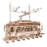 3D mekanisk sporvogn puslespil fra Rokr™ (LK801)