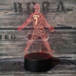 Ronaldo 3D fodbold lampe Ronaldo 3D fodbold lampe