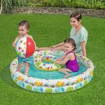 Best safe™ sæt med pool, badering og badebold Best safe™ sæt med pool, badering og badebold