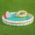 Best safe™ sæt med pool, badering og badebold Best safe™ sæt med pool, badering og badebold