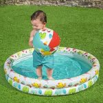 Best safe™ sæt med pool, badering og badebold Best safe™ sæt med pool, badering og badebold