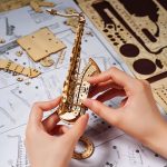 Saxofon 3D puslespil fra Rolife™ (TG309)