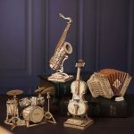 Saxofon 3D puslespil fra Rolife™ (TG309)