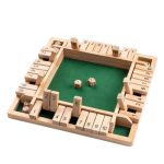 Shut the box brætspil – 4 personer Shut the box brætspil – 4 personer