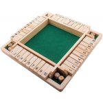 Shut the box brætspil – 4 personer Shut the box brætspil – 4 personer