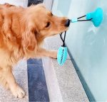 Aktivitetsbold med sugekop til hunde