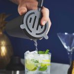 Sort cocktail shaker sæt