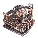 3D kuglebane i træ – Marble Spaceport fra Rokr™ (LGC01)