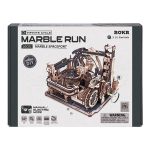 3D kuglebane i træ – Marble Spaceport fra Rokr™ (LGC01)